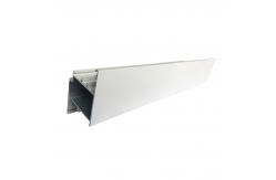 China 0.8mm T5 White Powder Coating Aluminium Door Profiles supplier