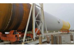China Offshore Wind Turbine 600t Assembly Welding Turning Roll Monopile Foundation supplier