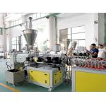 Energy Efficient Plastic Extruder Machine Custom Profile Manufacturing for sale