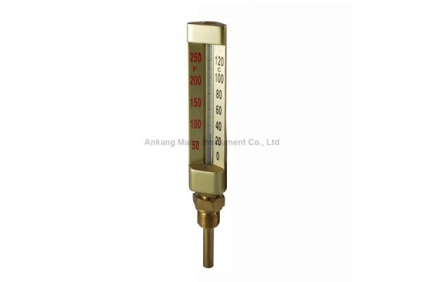 TG-032 Brass stem glass thermometer