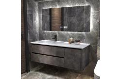 China Wall Mount Custom Modern Bathroom Vanity Units Bathroom Vanity Sink Combo Set ODM supplier