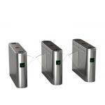 Biometric barcode scanner tripod turnstile gate , RFID access control turnstiles for sale