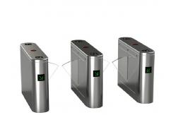 China Biometric barcode scanner tripod turnstile gate , RFID access control turnstiles supplier