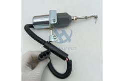 China 4942879 Solenoid Valve shutoff Switch for Excavator 6CT Stop Solenoid Valve supplier