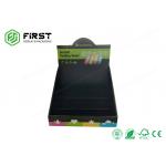 Glossy Printed Custom Eco-friendly Paper Cardboard Counter Display Stands For Advertising