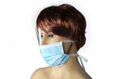 China Hygienic Protective Disposable 3 Ply Face Mask With Transparent Eye Shield supplier