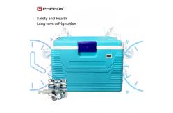 China 54L Ice Cool Box Hard Plastic Hard Case Cooler For Thermal Preservation supplier