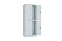 China School Horizontal Design Metal Lockers 0.5-1.2mm Thickness Plastic Handles supplier