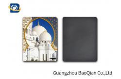 China Beautiful Scenery Lenticular 3d Refrigerator Magnets , Fridge Magnets For Kids supplier