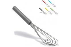 China 10 Heads Kitchen Utensils Whisk Multifunctional Chrome Plated SS Material supplier