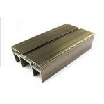 Champagne / Light Bronze 6063 6061 Aluminum Elevator Frame Profile Mill Finished for sale