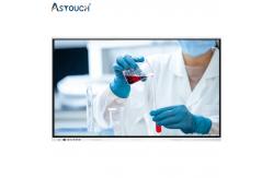 China 75inch Interactive Flat Panel IR Multi Touch Interactive Lcd Whiteboard supplier