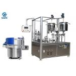 Rotary Type Mascara Filling And Capping Machine With Vibration Table for sale