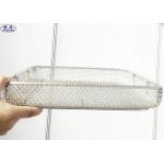 Sterilization Stainless Steel Mesh Basket Basket Medical Autoclave Tray for sale