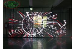 China 0.2KG/PC Transparent LED Display Module with SMD2121 The Ultimate Advertising Solution supplier