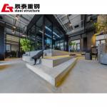 Customized Prefab Metal Office Buildings , High Strength Steel Building Warehouse for sale
