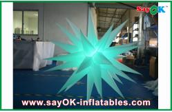 China Diameter 1.5m Inflatable Lighting Decoration , Adverstiing Led Light Star supplier
