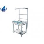 Professional Automatic PCB Conveyor Belting System with light shelf for sale