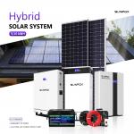 Complete Off-Grid Solar Power Generator System 3-30kw 5-30kwh Lithium Iron Phosphate Battery for sale