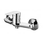 Shower Mixer Faucet Cold Hot Tap Brass Single Lever Chrome for sale