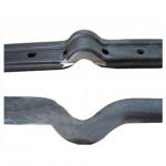 Forging Casting Joggled Fish Plate 4 Holes For UIC54 60 Stell Rails for sale