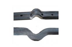 China 50kg/M Fishplate Rail Joint QU120 QU100 Specification Carbon Steel Material supplier