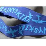 Customized Non Elastic Cord , Thermal Transfer Printing Polyester Webbing