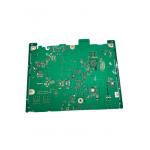 FR4 high frequency PCB, silk screen color is green, minimum trace width/spacing is 3/3mil for sale