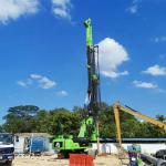 80kNM Hydraulic Rotary Drilling Rig Small Bore Multifunctional Excavator Screw Pile