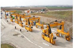 China 50t Load RTG Mobile Gantry Crane For Construction Factory, Customized Design supplier