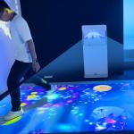 Interactive System All-in-one Interactive Mobile Floor / Ground Projection Game for sale