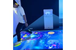 China Interactive System All-in-one Interactive Mobile Floor / Ground Projection Game supplier
