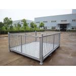 Customizable Load Capacity Steel Stillage Cage With Galvanized Finish