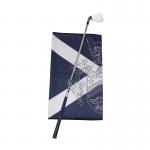 Custom Sublimation Printed Microfiber Weave Golf Club Clip Hanging Loop Soft Hand Towel Waffle Golf Towel for sale