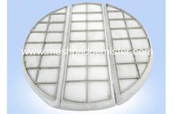 China Acid Environmental OK PTFE Mesh Pad Demister Mist Extractor supplier