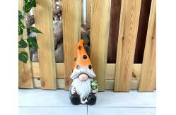 China Colorful Polyresin Garden Ornaments Rustproof Polyresin Gnome supplier
