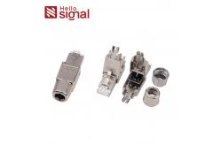 China CAT6 RJ45 Shielded Toolless Plug With Metal Batch ZC-G40S-4-C6A supplier