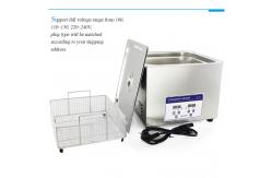 China 360w Electronics Industrial Digital Ultrasonic Cleaner Machinery For Hardware Tool supplier