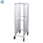 RK Bakeware China-40 Pan End Load Enclosed Bun / Sheet Pan Rack - Assembled for sale