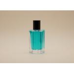 Easy Refill Custom Glass Perfume Bottles Cylinder Cap For Personal Care