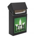 C2S Paper PMS Cigarette Packaging Box Preroll Flip Open Color Printing 128gsm for sale