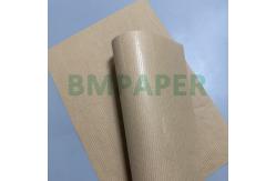 China 60g Machine Glazed 1 Side Stripped Brown Kraft Paper For Pouches supplier