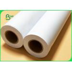 High Whiteness 80g Graph Plotter Printer Paper For Designing 2 Inch 3 Inch for sale