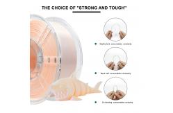 China iBOSS PLA+ Filament Gradient Orange White 1kg 3d Printing Filament supplier