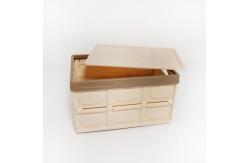 China PP Plastic Square Cube Household Storage Containers Small ODM Lidded Dustproof supplier