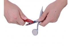 China Sharpening Tools Garden Tool Sharpener ABS Plastic Tungsten Steel Material supplier