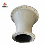 High Abrasion Resistance Rubber Lined Reducer 25-2000mm Flange Connection Or Couplings for sale