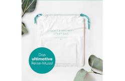 China Disposable 1000ml Biodegradable Bags 12 Pack Biodegradable With Absorbent Pad supplier