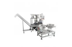China Automatic gel filling and capping machine SUS304 stainless steel reasonable structure supplier