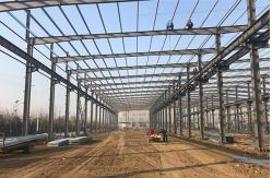 China Customized Pre Engineered Building H Section Steel Warehouse Workshop supplier